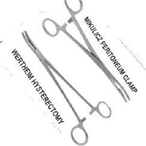 HOHLKORPEL Hysterectomy Forcep